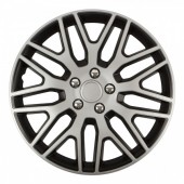Amio - ΤΑΣΙΑ 14" DAKAR NC ΜΑΥΡΟ/ΑΣΗΜΙ - ΣΕΤ 4 ΤΕΜ ΣΕ ΚΟΥΤΙ (8491/AM) ΤΑΣΙΑ 14 ΙΝΤΣΕΣ americat.gr