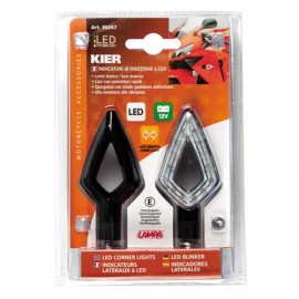 Φλας KIER μαύρο LED 75x36mm LED Φλας americat.gr