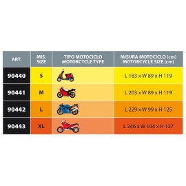 ΚΟΥΚΟΥΛΑ ΜΗΧΑΝΗΣ COVERLUX (S) 183 Χ 87 Χ 119 cm Κουκούλες Μηχανής americat.gr