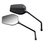 ΚΑΘΡΕΠΤΕΣ ΜΟΤΟ FENDER M10x1,25 ΜΑΥΡΟΙ/CARBON 2 ΤΕΜ. Καθρέπτες americat.gr