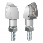 ΦΛΑΣ ΜΟΤΟ VOLT ΑΣΗΜΙ 12V SMD LED 36x18mm 2ΤΕΜ. LED Φλας americat.gr