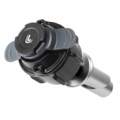 Βιδωτή Βάση Στήριξης Κινητού Tube της σειράς Optiline για την Κεντρική Βίδα της Πλάκας στο Τιμόνι Μηχανής με διάμετρο από 20,3 mm έως 24,5 mm και σύστημα Duolock, συμβατή με Θήκες ή Αντάπτορες Κινητού Optiline Μηχανή americat.gr