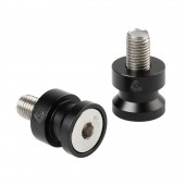 ΜΠΟΜΠΙΝΕΣ ΣΤΗΡΙΞΗΣ ΓΙΑ ΒΑΣΗ/ΚΑΒΑΛΕΤΑ/ΣΤΑΝΤ 10 Χ 1,25 mm (ΜΑΥΡΟ/ΑΣΗΜΙ ΑΝΑΔΙΩΜΕΝΟ ΑΛΟΥΜΙΝΙΟ) - 2 ΤΕΜ. Σταντ americat.gr