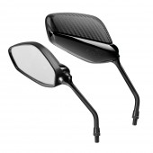 ΚΑΘΡΕΠΤΕΣ MOTO M10x1,25 ΜΑΥΡΟ/ CARBON ΧΡΩΜΑ SPLINTER LAMPA - 2 ΤΕΜ. Καθρέπτες americat.gr