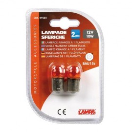 RY10W 12V 10W BAU15s ΛΑΜΠΑΚΙ STANDARD LINE (ΜΟΝΟΠΟΛΙΚΟ ΠΑΡΑΚΕΝΤΡΟ) ΦΟΥΝΤΟΥΚΙ/ΠΟΡΤΟΚΑΛΙ BLISTER 2 ΤΕΜ Με Κάλυκα americat.gr