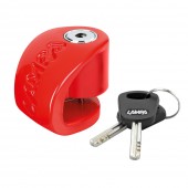 ΑΝΤΙΚΛΕΠΤΙΚΟ ΔΙΣΚΟΦΡΕΝΟΥ STONE XS ΚΟΚΚΙΝΟ 5,5mm (2 ΚΛΕΙΔΙΑ) LAMPA - 1 ΤΕΜ Κλειδαριές Moto americat.gr