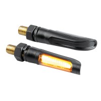 ΦΛΑΣ MOTO NAIL ΜΑΥΡΑ 12V COB LED M8 50x10mm LAMPA - 2 TEM. LED Φλας americat.gr