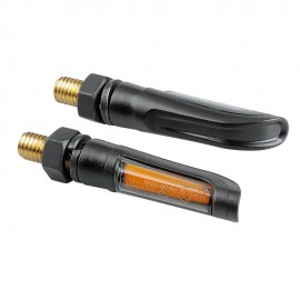 ΦΛΑΣ MOTO NAIL ΜΑΥΡΑ 12V COB LED M8 50x10mm LAMPA - 2 TEM. LED Φλας americat.gr