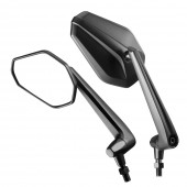 ΚΑΘΡΕΠΤΕΣ MOTO VICTOR M10x1,25 DX+SX ΣΕ ΜΑΥΡΟ ΧΡΩΜΑ LAMPA - 2 ΤΕΜ. Καθρέπτες americat.gr