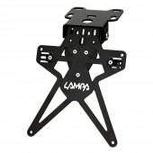 ΒΑΣΗ ΣΤΗΡΙΞΗΣ ΠΙΝΑΚΙΔΑΣ MOTO ΑΛΟΥΜΙΝΙΟΥ AERO-X EVO 2 ΜΑΥΡΗ UNIVERSAL LAMPA - 1 ΤΕΜ Βάσεις Πινακίδας americat.gr