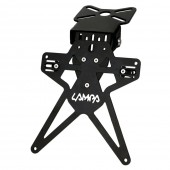 ΒΑΣΗ ΣΤΗΡΙΞΗΣ ΠΙΝΑΚΙΔΑΣ MOTO ΑΛΟΥΜΙΝΙΟΥ AERO-X EVO 4 ΜΑΥΡΗ UNIVERSAL LAMPA - 1 ΤΕΜ Βάσεις Πινακίδας americat.gr