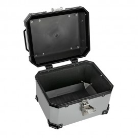 Lampa – Βαλιτσάκι Μοτοσυκλέτας T-Box 35L Ασημί για Ασφαλή Μεταφορά Εξοπλισμού με Σύστημα Γρήγορης Απελευθέρωσης – 1 Τεμ. (9166.6-LM) Βαλιτσάκια americat.gr