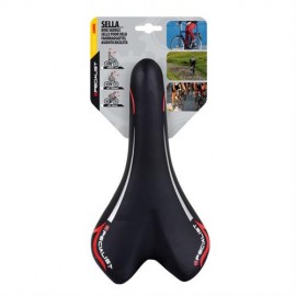 Σέλα ποδηλάτου (270x150mm /450gr ) μαύρη/κόκκινη Dynamic MTB/Racing S-8 Selle/Saddles Specialist Σέλες americat.gr