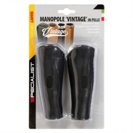 ΧΕΙΡΟΛΑΒΕΣ ΠΟΔΗΛΑΤΟΥ ΔΕΡΜΑΤΙΝΑ VINTAGE 135+135mm 22mm ΜΑΥΡΑ 2ΤΕΜ. Χερούλια americat.gr