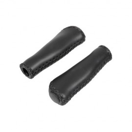 ΧΕΙΡΟΛΑΒΕΣ ΠΟΔΗΛΑΤΟΥ ΔΕΡΜΑΤΙΝΑ VINTAGE 135+135mm 22mm ΜΑΥΡΑ 2ΤΕΜ. Χερούλια americat.gr