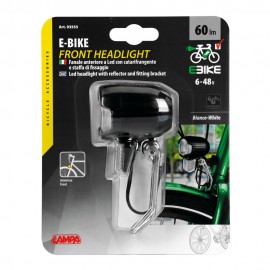 ΦΩΣ ΕΜΠΡΟΣ ΠΟΔΗΛΑΤΟΥ E-BIKE LED 6>48V 60lm ΜΕ ΑΝΑΚΛΑΣΤΗΡΑ (ΓΙΑ ΔΥΝΑΜΟ) Φώτα americat.gr