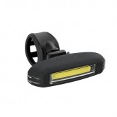 ΦΩΣ ΕΜΠΡΟΣ ΠΟΔΗΛΑΤΟΥ COB LED ΜΑΥΡΟ 3 ΧΡΗΣΕΩΝ ΜΕ USB Φώτα americat.gr