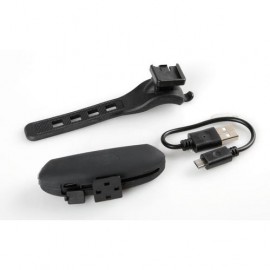ΦΩΣ ΕΜΠΡΟΣ ΠΟΔΗΛΑΤΟΥ COB LED ΜΑΥΡΟ 3 ΧΡΗΣΕΩΝ ΜΕ USB Φώτα americat.gr