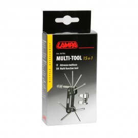 ΠΟΛΥΕΡΓΑΛΕΙΟ ΠΟΔΗΛΑΤΟΥ 15 ΣΕ 1 ΜΕ ΑΛΕΝ/ΚΑΤΣΑΒΙΔΙ/ΕΞΩΛΚΕΑ/ΚΛΕΙΔΙ ΑΚΤΙΝΩΝ 1ΤΕΜ. LAMPA Εργαλεία americat.gr