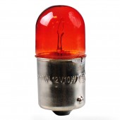 RY10W 12V 10W BAU15s ΠΟΡΤΟΚΑΛΙ (ΜΟΝΟΠΟΛΙΚΟ-ΠΑΡΑΚΕΝΤΡΟ-ΦΟΥΝΤΟΥΚΙ) STANDARD 10ΤΕΜ. M-TECH Με Κάλυκα americat.gr