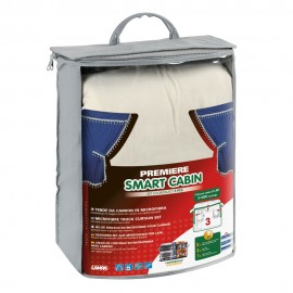 ΣΕΤ ΚΟΥΡΤΙΝΕΣ ΝΤΑΛΙΚΑΣ PREMIER SMART CABIN ΚΡΕΜ 5ΤΕΜ. Κουρτίνες americat.gr