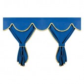 ΣΕΤ ΚΟΥΡΤΙΝΕΣ ΝΤΑΛΙΚΑΣ PRIVILEGE STANDARD ΜΠΛΕ 8ΤΕΜ. Κουρτίνες americat.gr