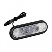 ΦΩΣ ΟΓΚΟΥ ΦΟΡΤΗΓΟΥ 24V 3LED 80x22mm ΚΟΚΚΙΝΟ 1ΤΕΜ Φώτα Ογκου americat.gr