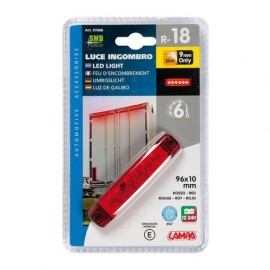 ΦΩΣ ΟΓΚΟΥ 6LED ΚΟΚΚΙΝΟ 12/24V 96mm ΑΔΙΑΒΡΟΧΟ 1ΤΕΜ. Φώτα Ογκου americat.gr