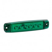 ΦΩΣ ΟΓΚΟΥ 6LED ΠΡΑΣΙΝΟ 12/24V 96mm ΑΔΙΑΒΡΟΧΟ 1ΤΕΜ. Φώτα Ογκου americat.gr
