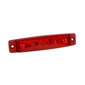 ΦΩΣ ΟΓΚΟΥ 12/24V 5xSMD LED ΚΟΚΚΙΝΟ 96x20mm ΜΕ ΕΓΚΡΙΣΗ ΤΥΠΟΥ R7/R10 LAMPA - 1 TEM. Φώτα Ογκου americat.gr