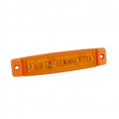 ΦΩΣ ΟΓΚΟΥ 12/24V 5xSMD LED ΠΟΡΤΟΚΑΛΙ 96x20mm ΜΕ ΕΓΚΡΙΣΗ ΤΥΠΟΥ R7/R10 LAMPA - 1 TEM. Φώτα Ογκου americat.gr