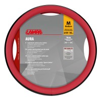 Lampa - Κάλυμμα Τιμονιού Φορτηγού Aura Skeentex Κόκκινο Μέγεθος M ?44–46cm Ultra-Soft, Αντιολισθητικό, Φάρδος 10cm - 1 τεμ. (L9707.9) Διάμετρος 44-46 cm americat.gr