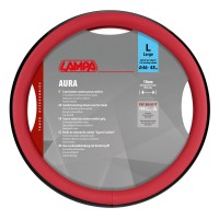 Lampa - Κάλυμμα Τιμονιού Φορτηγού Aura Skeentex Κόκκινο Μέγεθος L ?46–48cm Ultra-Soft, Αντιολισθητικό, Φάρδος 10cm - 1 τεμ. (L9708.0) Διάμετρος 46-48 cm americat.gr