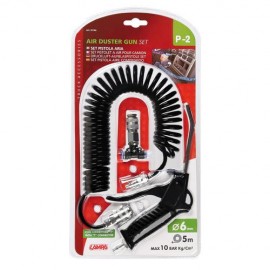 ΠΙΣΤΟΛΙ ΑΕΡΑ ΜΕ ΣΠΙΡΑΛ P-2 6mm 5m 10bar kg/cm2 ME ΣΥΝΔΕΣΜΟΣ ΑΕΡΑ T 6mm Εργαλεία Πίεσης Αέρα americat.gr