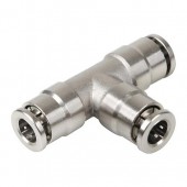 ΣΥΝΔΕΣΜΟΣ T-3 ΜΕΤΑΛΛΙΚΟΣ ΤΡΙΠΛΟΣ ΜΕ ΔΙΑΜΕΤΡΟ 6 mm - 25 bar/kg/cm2 max ΓΙΑ ΣΩΛΗΝΑΚΙΑ ΑΕΡΑ ΦΟΡΤΗΓΟΥ - 1 ΤΕΜ. Εργαλεία Πίεσης Αέρα americat.gr