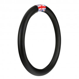 ΚΑΛΥΜΜΑ ΤΙΜΟΝΙΟΥ ΦΟΡΤΗΓΟΥ FLAG ENGLAND ΜΑΥΡΟ ΜΕ ΣΗΜΑΙΑ ΑΓΓΛΙΑΣ (M) 44-46cm LAMPA - 1 TEM. Διάμετρος 44-46 cm americat.gr