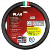 ΚΑΛΥΜΜΑ ΤΙΜΟΝΙΟΥ ΦΟΡΤΗΓΟΥ ΣΗΜΑΙΑ ΙΤΑΛΙΑΣ ΔΕΡΜΑΤΙΝΗ ΜΑΥΡΟ (XL) 49-51 cm ΟΙΚΟΛΟΓΙΚΟ & ΑΟΣΜΟ LAMPA - 1 TEM. Διάμετρος 49-51 cm americat.gr