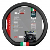 SCANIA G/P/R/S SERIE 7 11/2016+ ΚΑΛΥΜΜΑ ΤΙΜΟΝΙΟΥ ΦΟΡΤΗΓΟΥ FLAG ITALIA SKEENTEX ΜΑΥΡΟ (ΚΟΦΤΟ ΤΙΜΟΝΙ) Διάμετρος 44-46 cm americat.gr