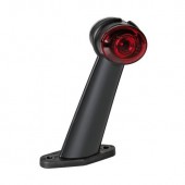 ΦΩΣ ΟΓΚΟΥ ΦΟΡΤΗΓΟΥ ILUMIA FLEX 60° 24V 2LED ΛΕΥΚΟ/ΚΟΚΚΙΝΟ ΑΡΙΣΤΕΡΟ 1ΤΕΜ. Φώτα Ογκου americat.gr