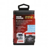 ΚΑΛΥΜΜΑ ΤΙΜΟΝΙΟΥ ΦΟΡΤΗΓΟΥ 46/48cm (L) SKIN-COVER ΜΑΥΡΟ ΜΕ ΚΟΚΚΙΝΗ ΡΑΦΗ ΕΛΑΣΤΙΚΟ 2mm ΠΑΧΟΣ Διάμετρος 46-48 cm americat.gr
