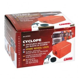 Cyclope, spare wheel lock Anti-Theft Devices americat.gr