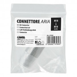 ΑΝΤΑΠΤΟΡΑΣ ΓΙΑ ΠΙΣΤΟΛΙ ΑΕΡΑ M18>M18 (L34) Εργαλεία Πίεσης Αέρα americat.gr