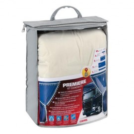 ΣΕΤ ΚΟΥΡΤΙΝΕΣ ΝΤΑΛΙΚΑΣ PREMIER ΚΡΕΜ (CREAM) 9ΤΕΜ. Κουρτίνες americat.gr