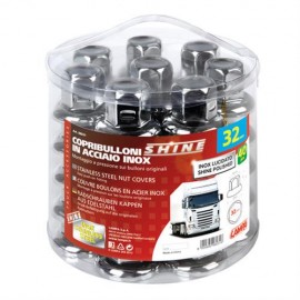 ΚΑΠΑΚΙΑ ΠΑΞΙΜΑΔΙΩΝ / ΜΠΟΥΛΟΝΙΩΝ ΦΟΡΤΗΓΟΥ ΝΙΚΕΛ 32mm Διακόσμηση Τροχών americat.gr