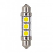 Λαμπάκια Πλαφονιέρας 24-30V SV8,5-8 10x41mm 216lm HYPER-LED (Διπλής Πολικότητας) Σακουλάκι 20τεμ Πλαφονιέρας americat.gr