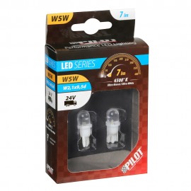24V Micro lamp 1 Led - (W5W) - W2,1x9,5d