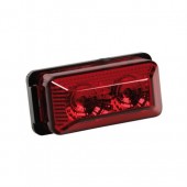 Φως Φορτηγού 24V 2LED 70x35mm Κόκκινο Φώτα Ογκου americat.gr