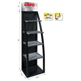 ΕΚΘΕΤΗΣ/STAND ΠΡΟΩΘΗΣΗΣ LAMPA TYPE 1 F12 ΜΕ 4 ΡΑΦΙΑ - 182 cm (ΧΩΡΙΣ ΕΠΙΓΡΑΦΗ) STAND americat.gr