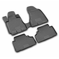 ΠΑΤΑΚΙΑ ΣΕ ΣΚΑΦΗ TPE ΛΑΣΤΙΧΟ ΓΙΑ NISSAN NAVARA D40 2010+ ΣΕ ΜΑΥΡΟ ΧΡΩΜΑ NOVLINE - 4 ΤΕΜ Nissan americat.gr