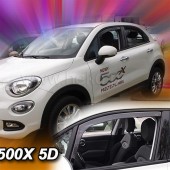 ΑΝΕΜΟΘΡΑΥΣΤΕΣ ΓΙΑ FIAT 500 X 5D 2015-2021 ΖΕΥΓΑΡΙ ΑΠΟ ΕΥΚΑΜΠΤΟ ΦΙΜΕ ΠΛΑΣΤΙΚΟ HEKO - 2 ΤΕΜ. ΑΝΕΜΟΘΡΑΥΣΤΕΣ americat.gr